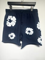 Denim Tears Navy Blue Wreath Shorts XL/36