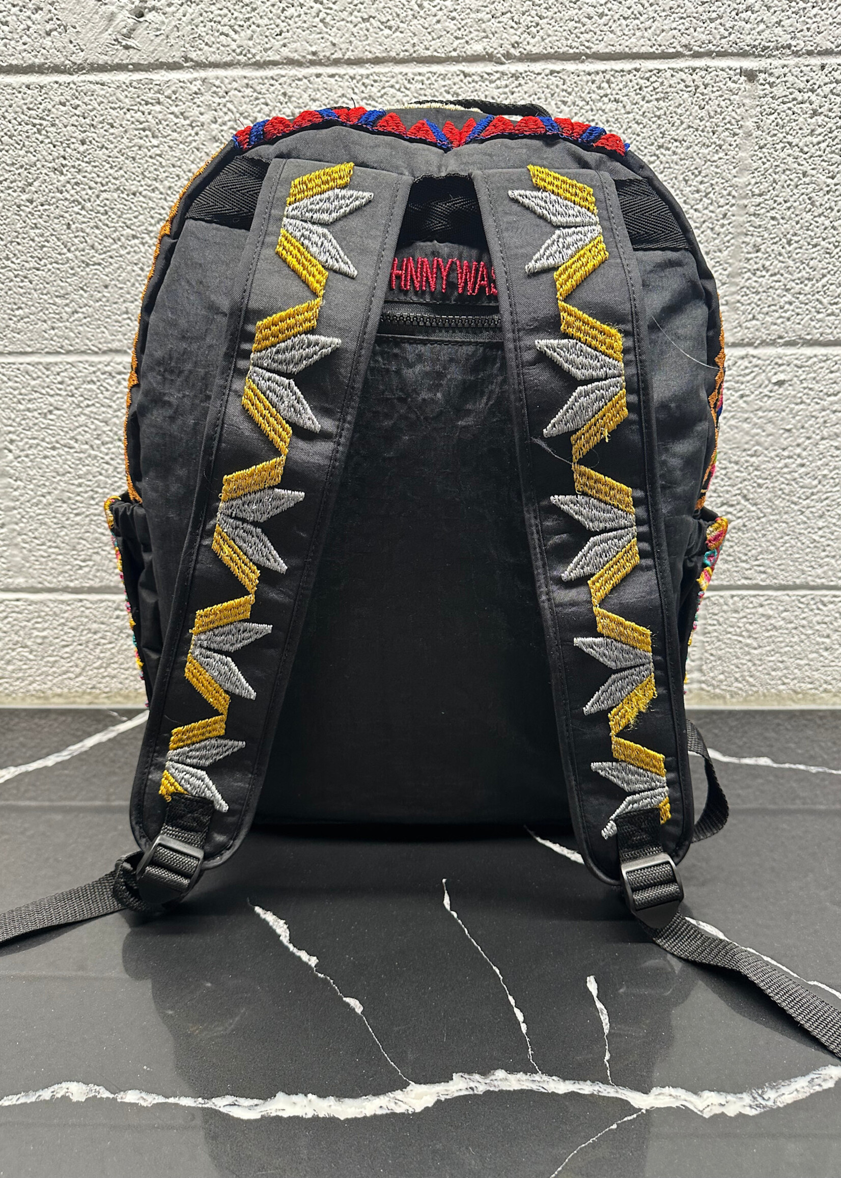 Johnny Was Embroidered Backpack AS IS