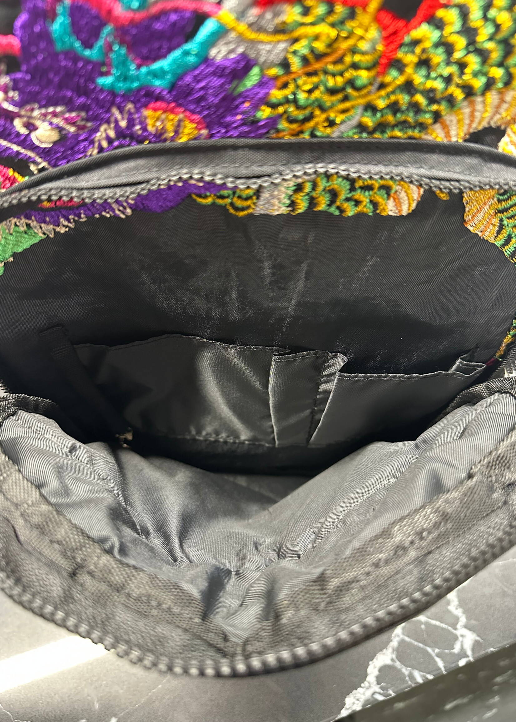 Johnny Was Embroidered Backpack AS IS