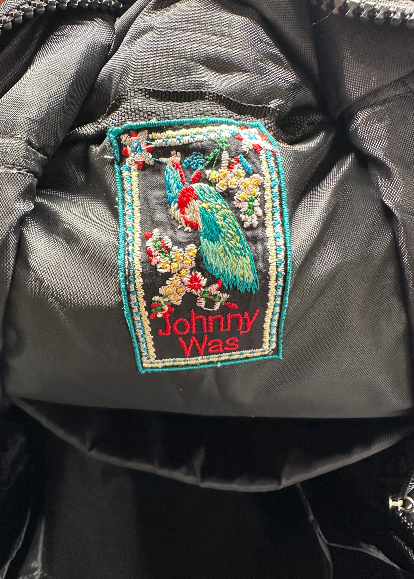 Johnny Was Embroidered Backpack AS IS