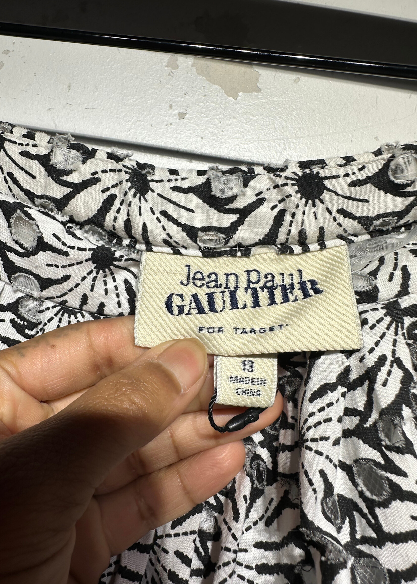 JPG For Target Black White Puffer Skirt 30