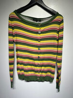Tara Jarmon Endless Summer 2006 Striped Cardigan S