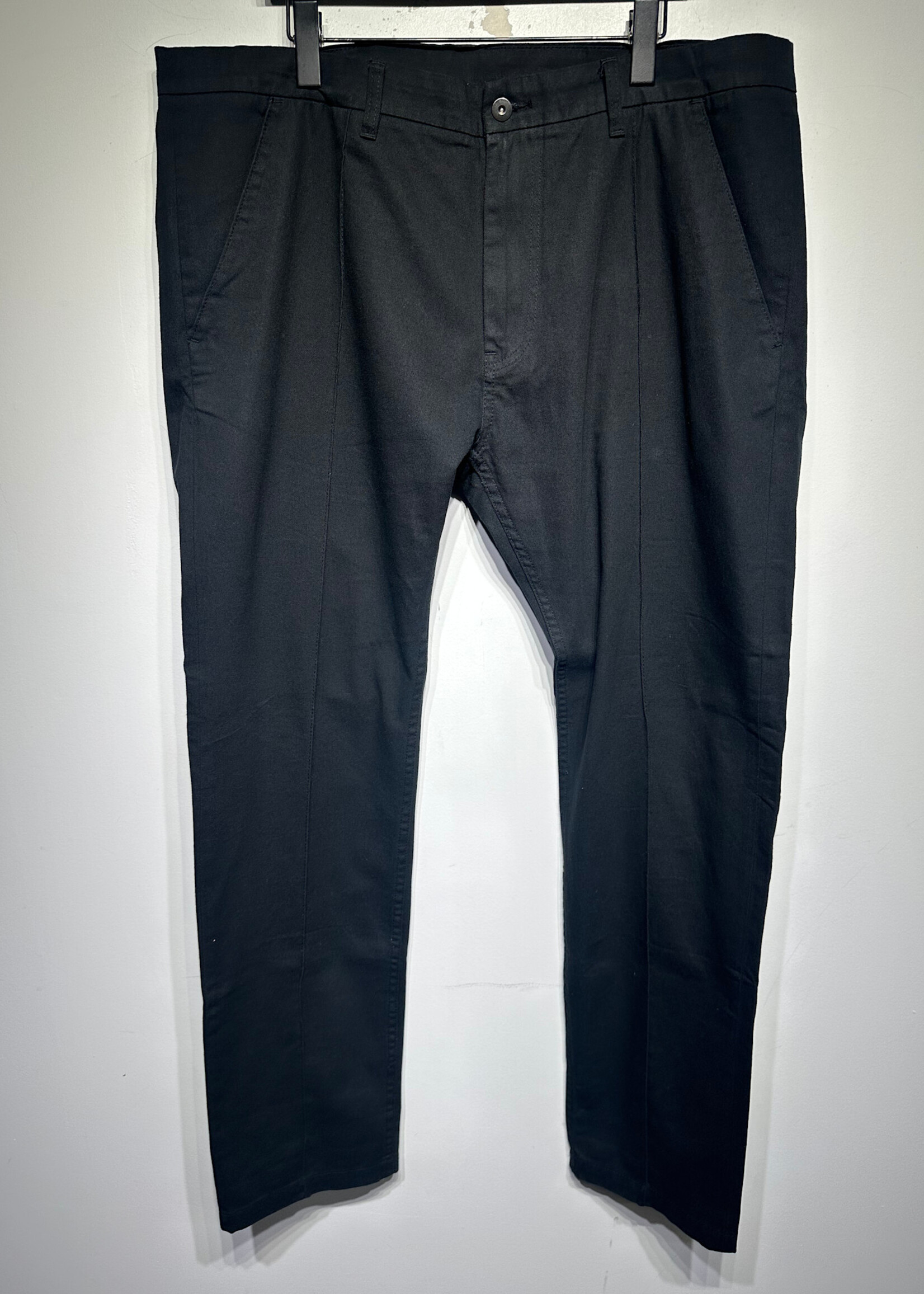 Pleasures Black Yellow Pocket Logo Pants Masc 38
