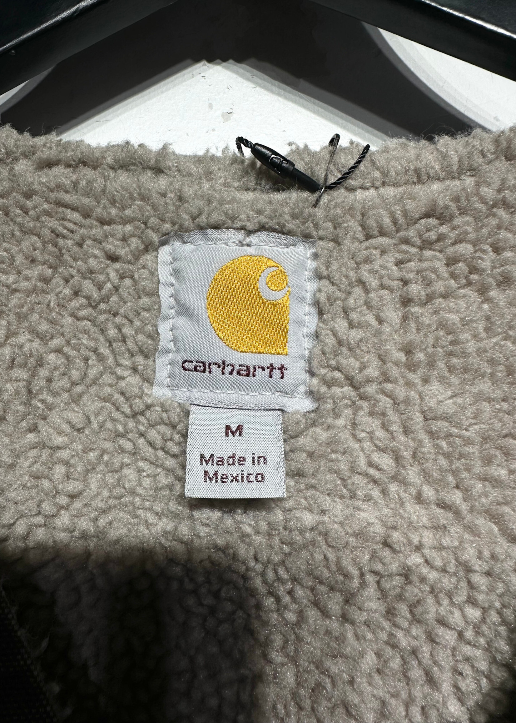 Carhartt Brown Sherpa Vest Masc M