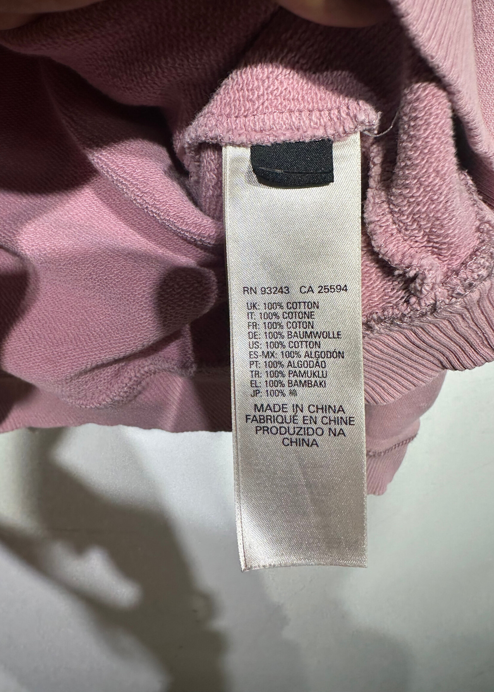 DIESEL PINK ZEBRA CREWNECK S Fem
