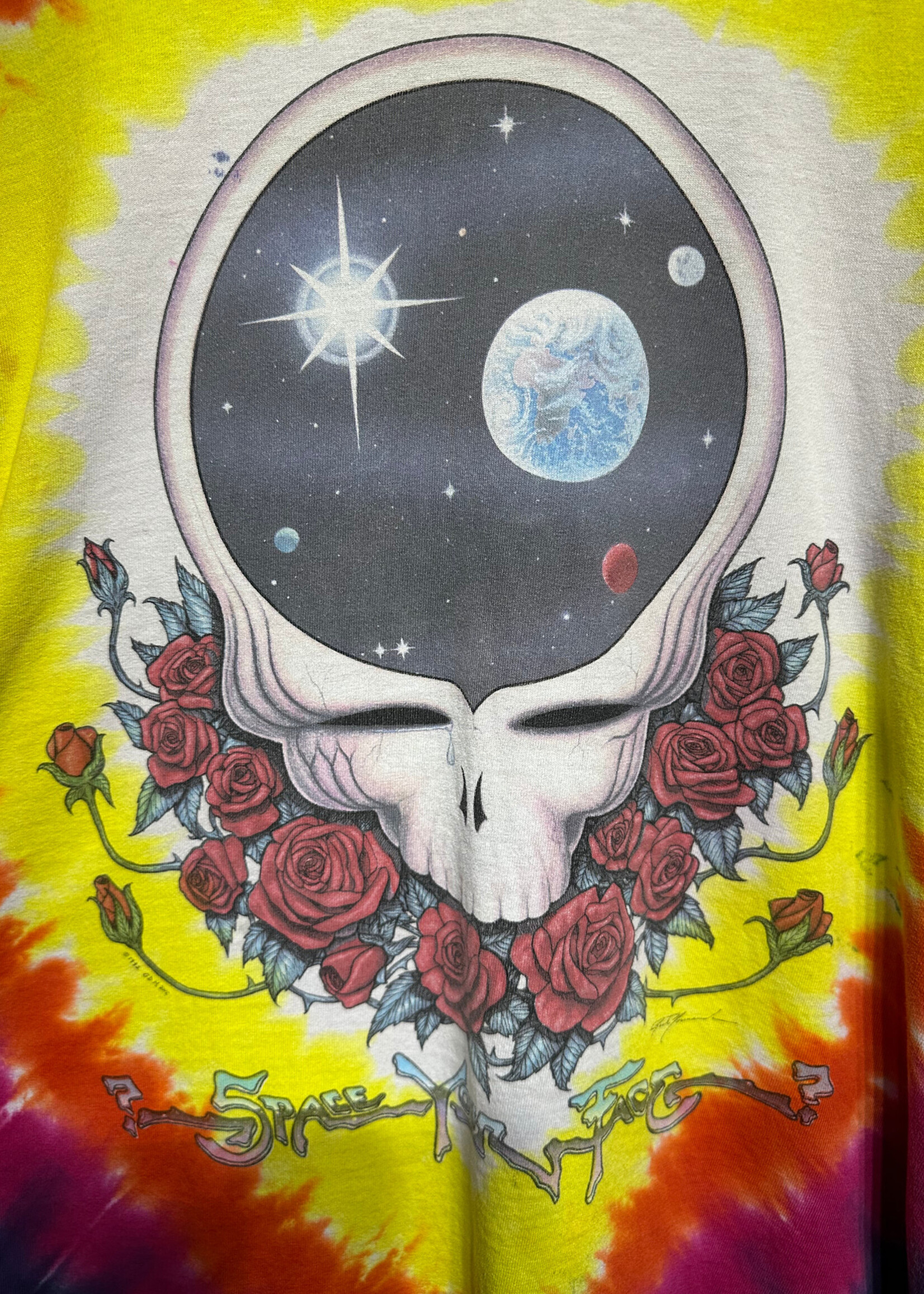 Late 90s Liquid Blue Grateful Dead Steal Your Face Tee XL