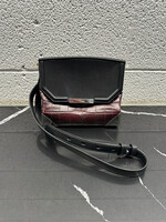 Alexander Wang Small Maroon Marion Shoulder Bag