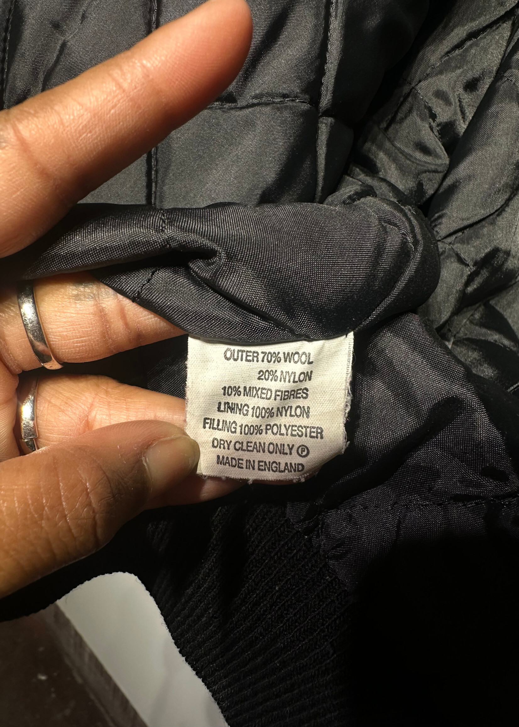 Shell Ferrari Patch Wool Jacket  L