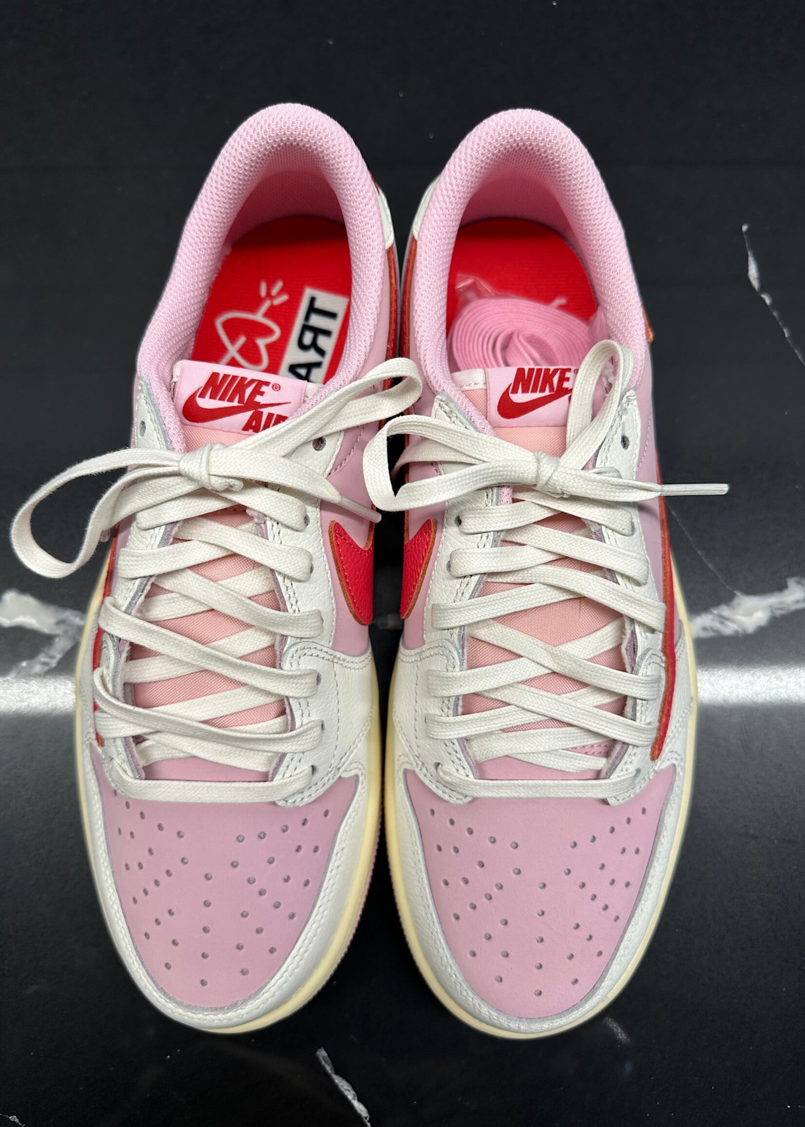 DS Jordan 1 Low Tropical Pink Masc 8