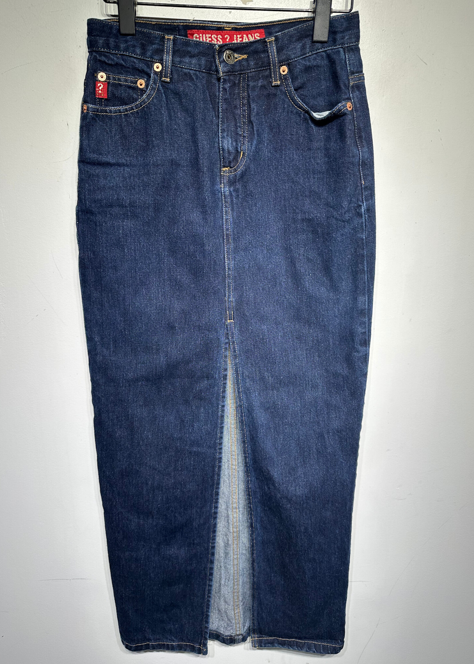 Guess Dark Wash Maxi Skirt 24
