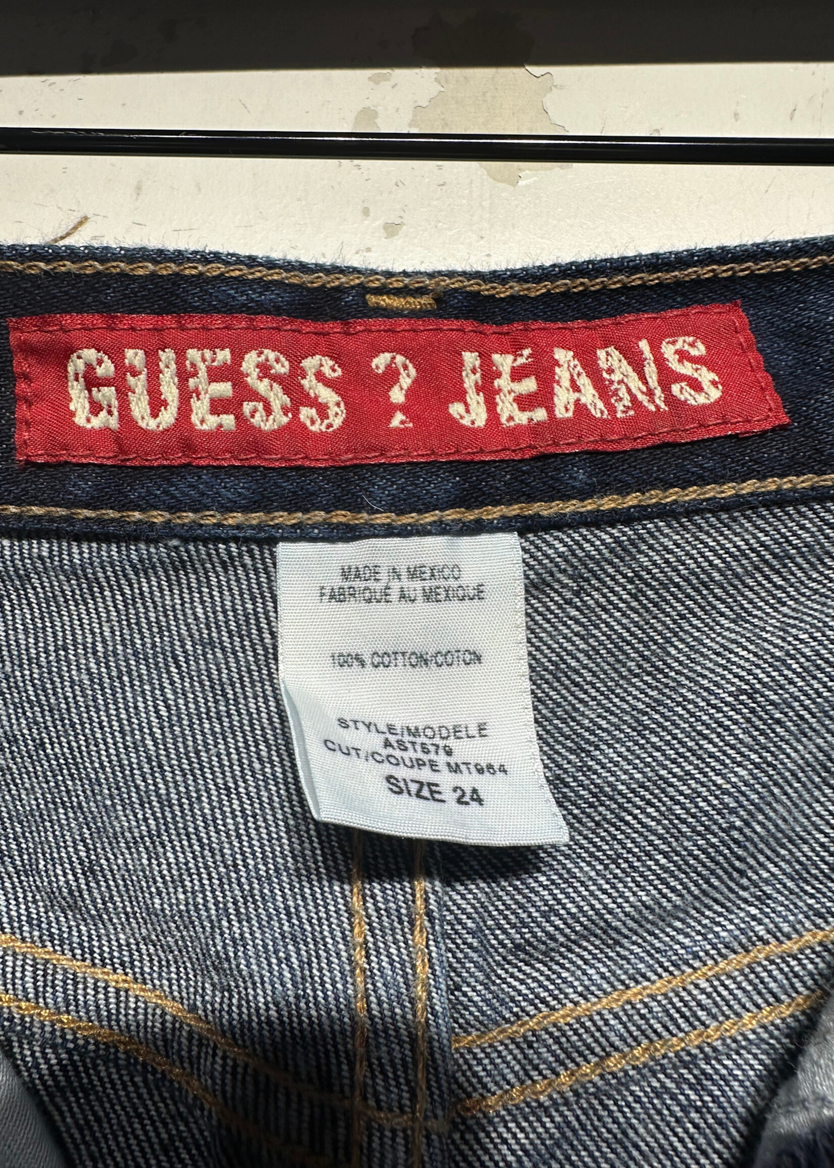 Guess Dark Wash Maxi Skirt 24