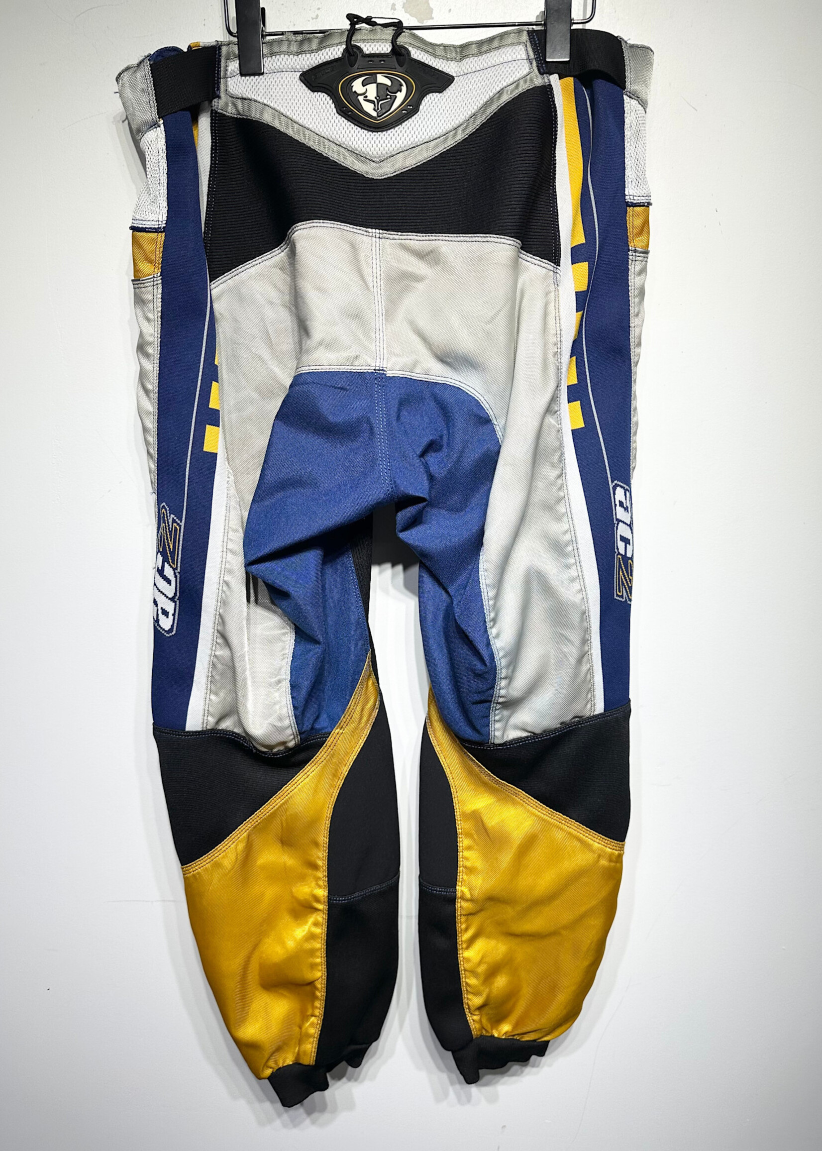 Thor Yellow Blue Moto Pants MASc 38