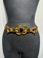 Escada Amethyst Gold Belt