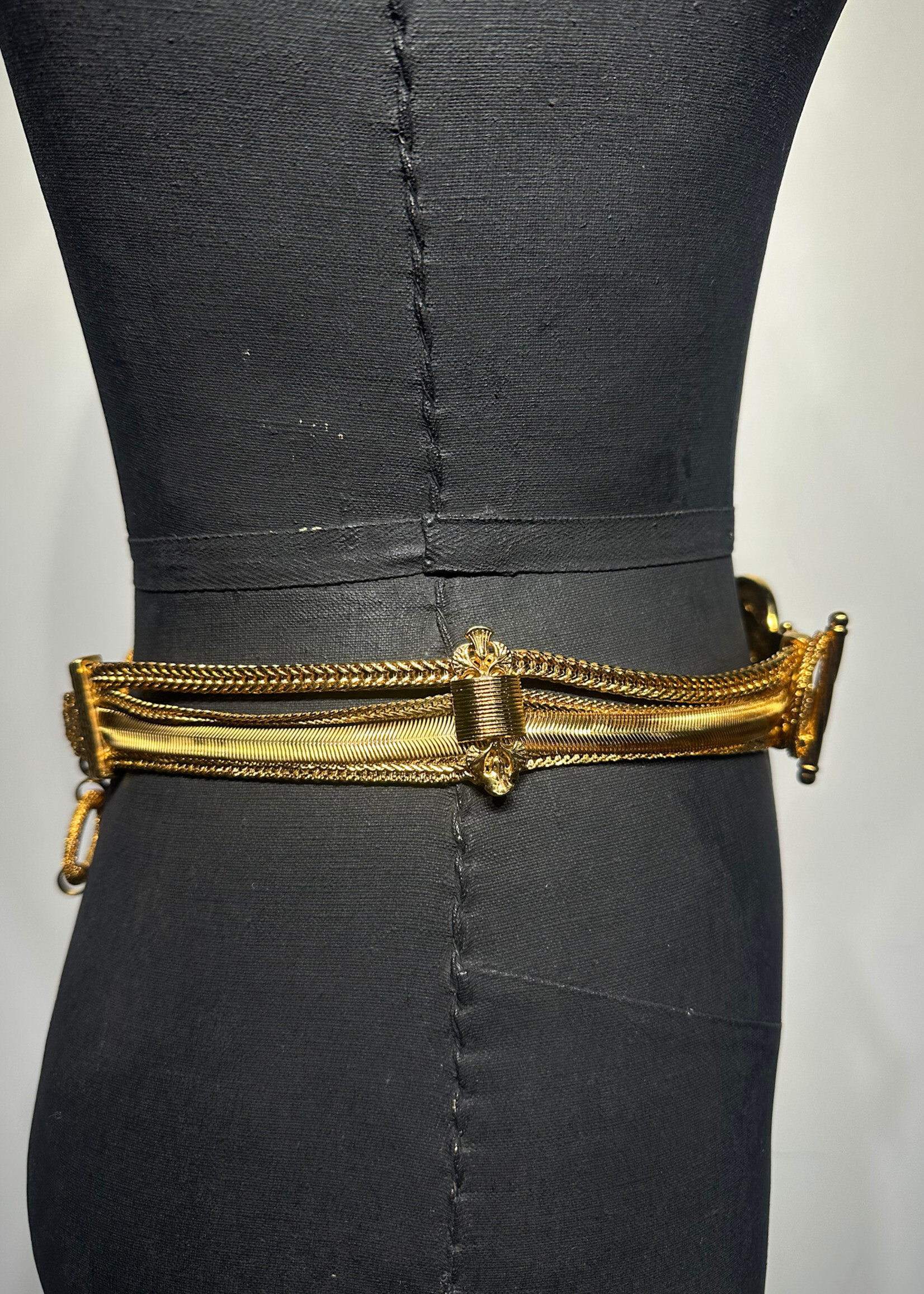 Escada Amethyst Gold Belt