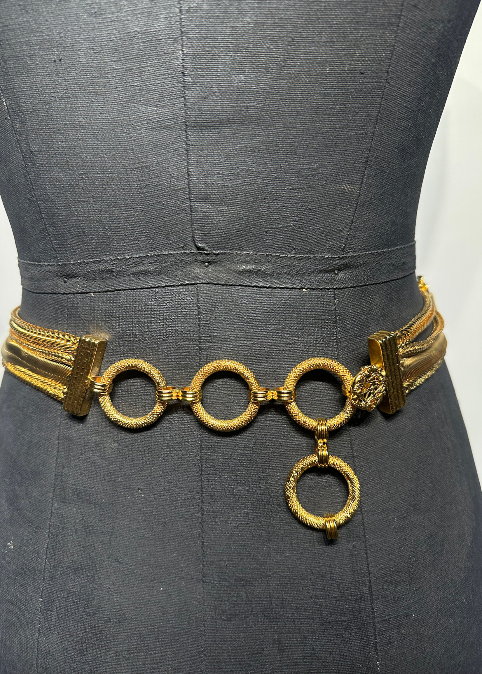 Escada Amethyst Gold Belt