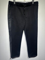 Prada Black Neoprene Sweatpant