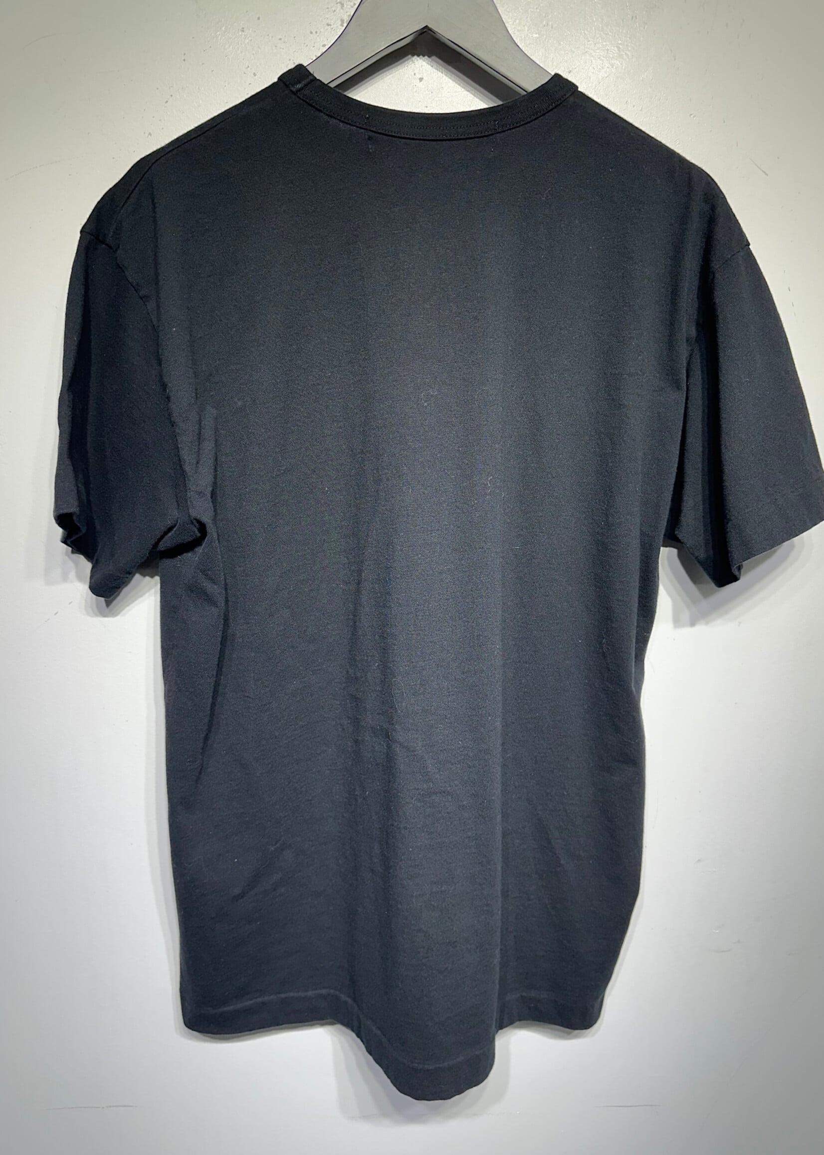 CDG Play Black Gold Mini Heart Emboridered Tee XXL