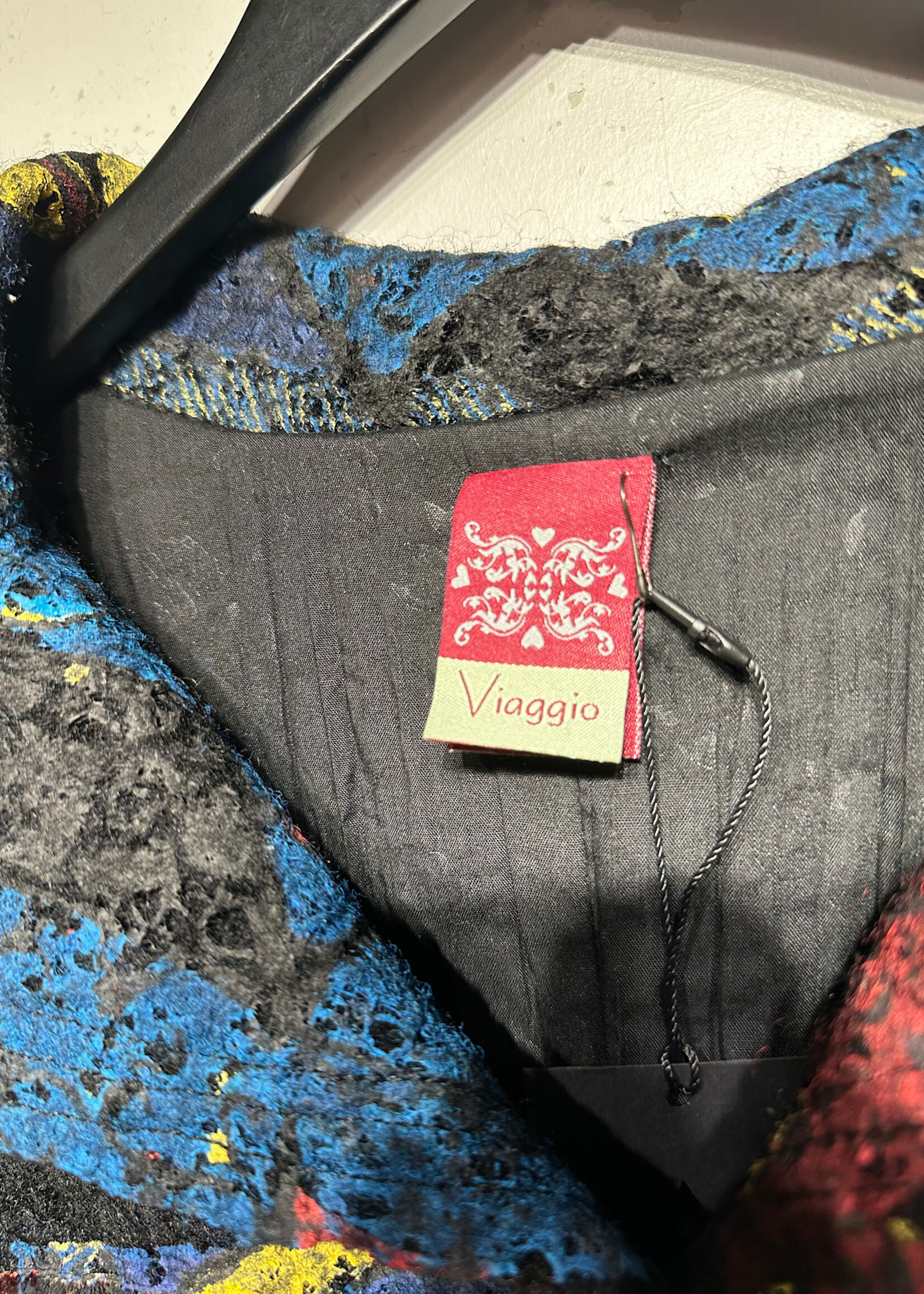 Viaggio Knit Multicolor Jacket Fem L AS IS