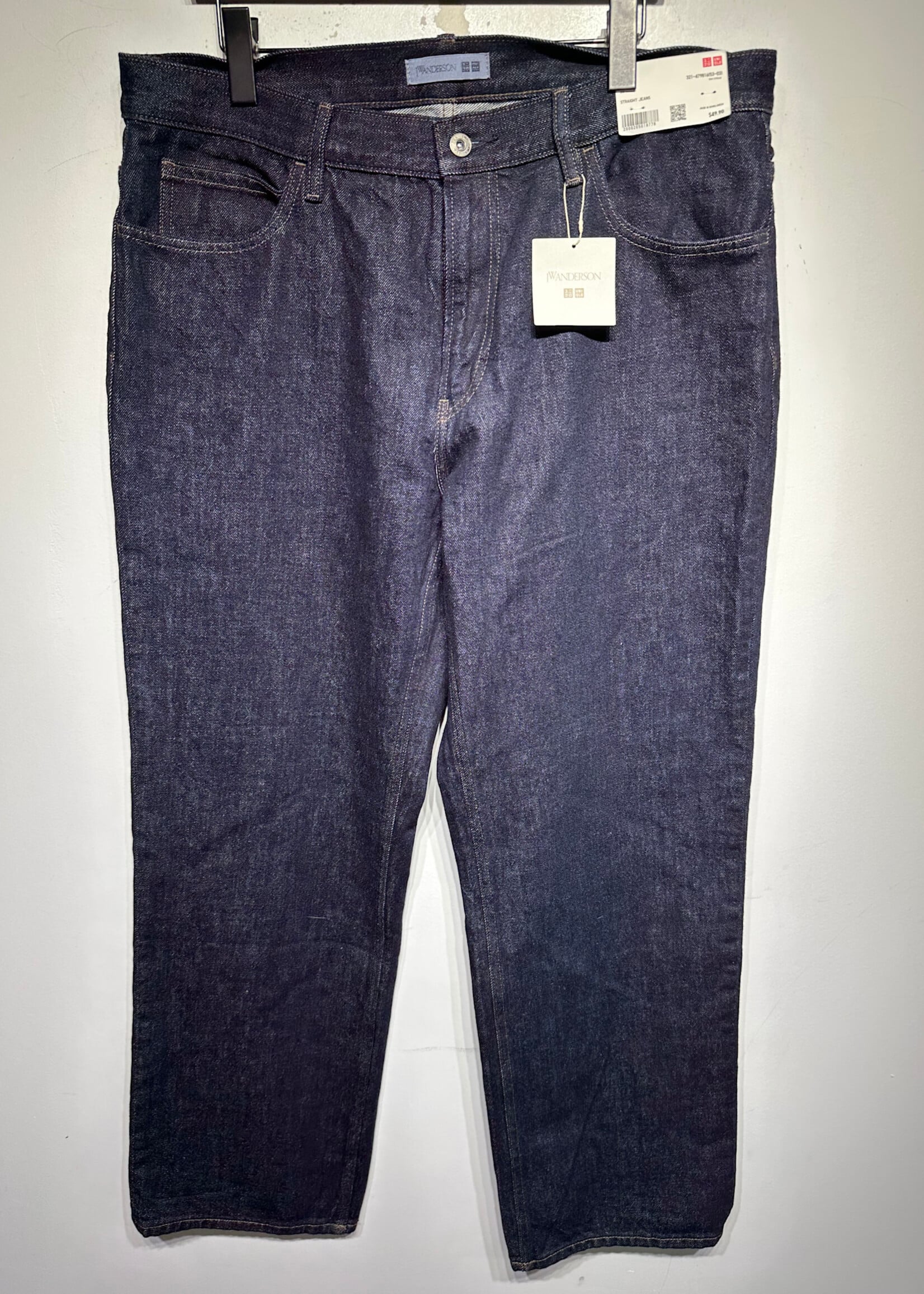 JW Anderson X Uniqlo NWT Dark Wash Denim Masc 36