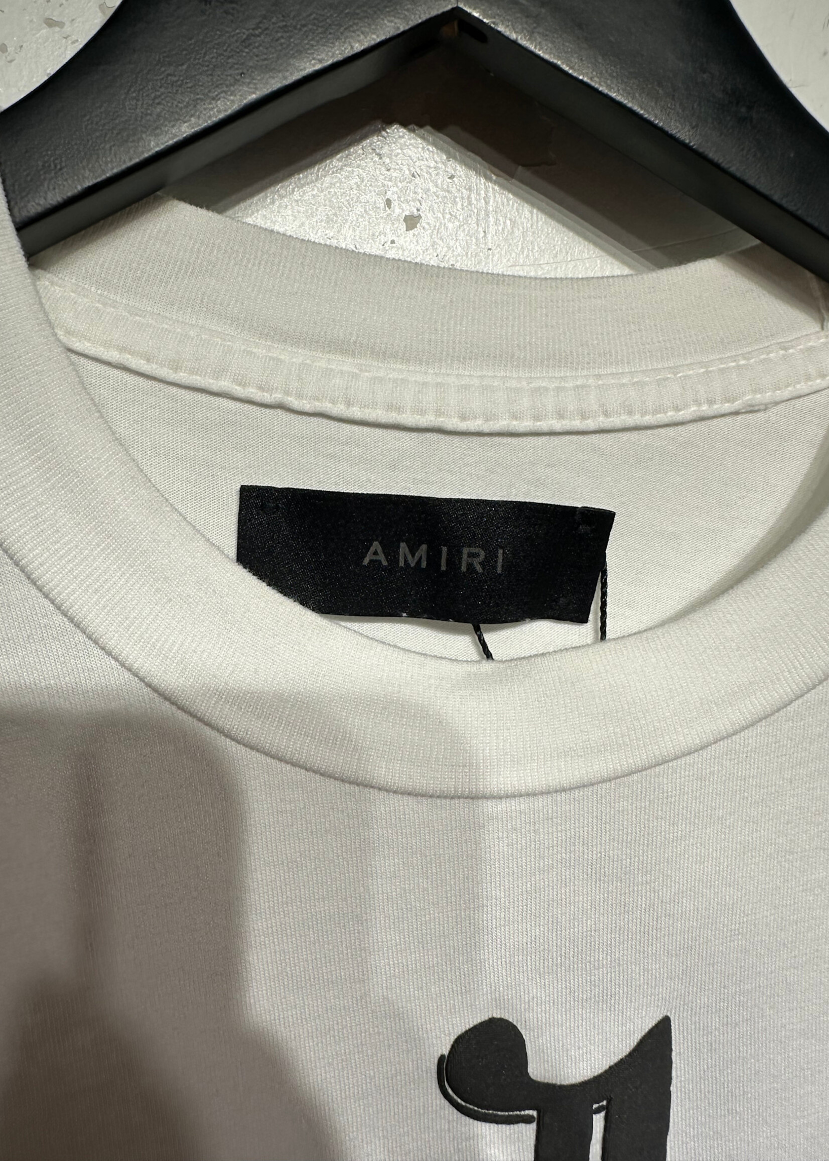 Amiri Wes Lang Blood White Red Tee S