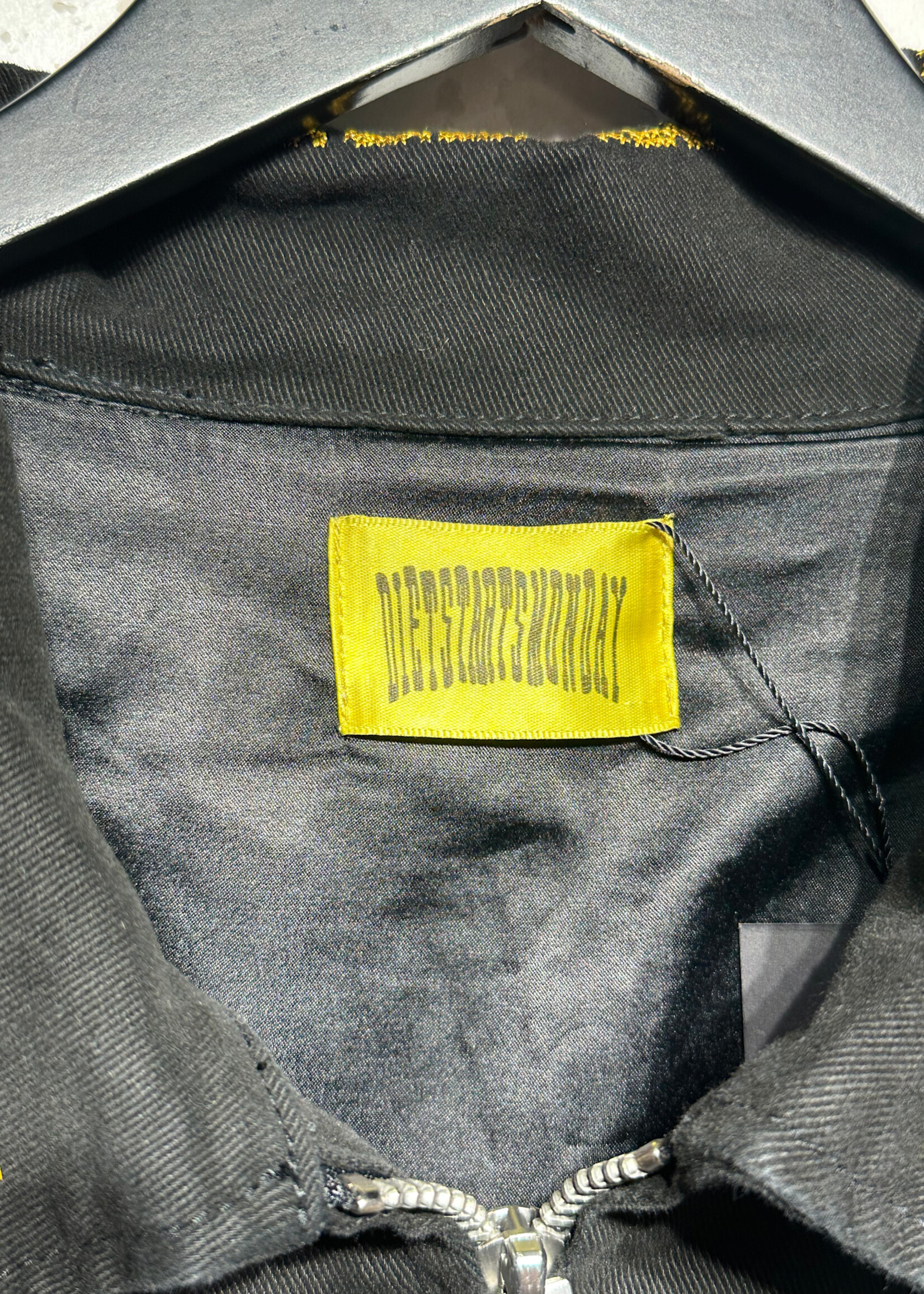 Diet Starts Monday Chainstitch Work Jacket XL