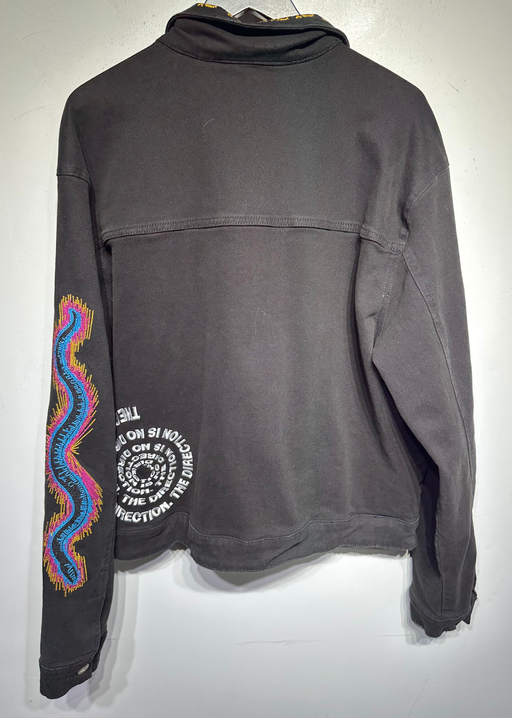 Diet Starts Monday Chainstitch Work Jacket XL