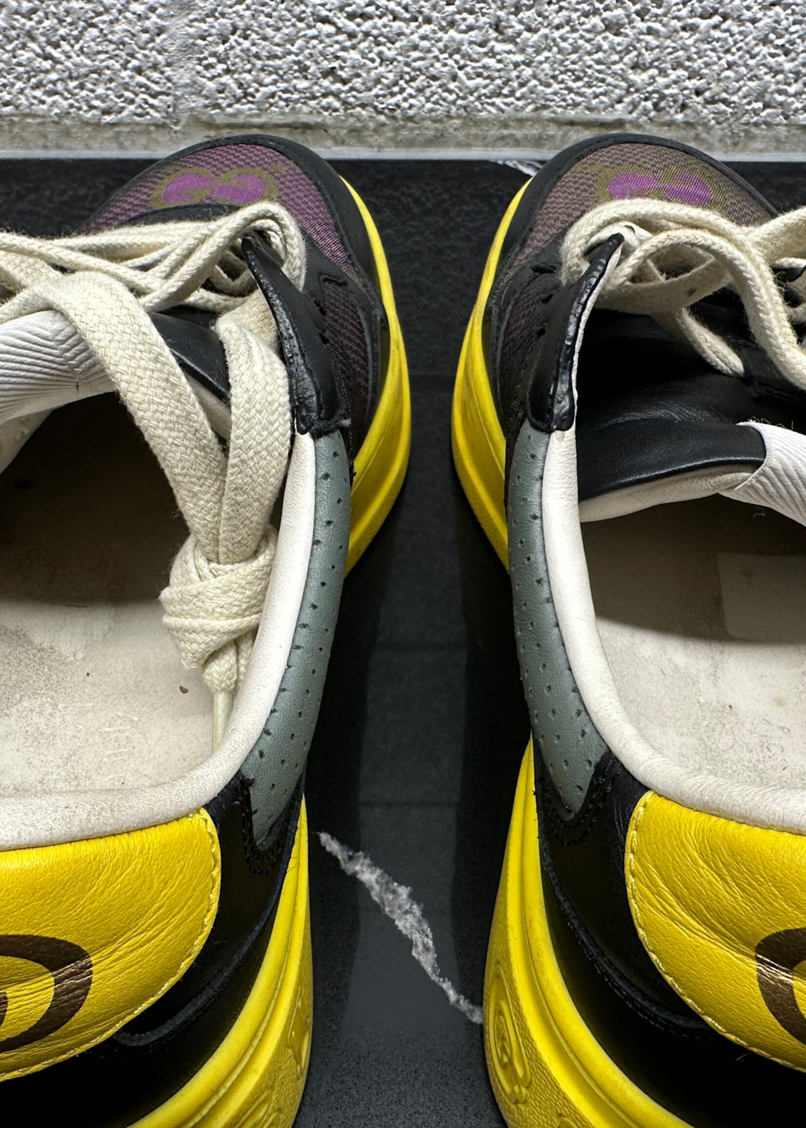 Gucci GG Dali Low Purple and Yellow Sneakers Fits Masc 8