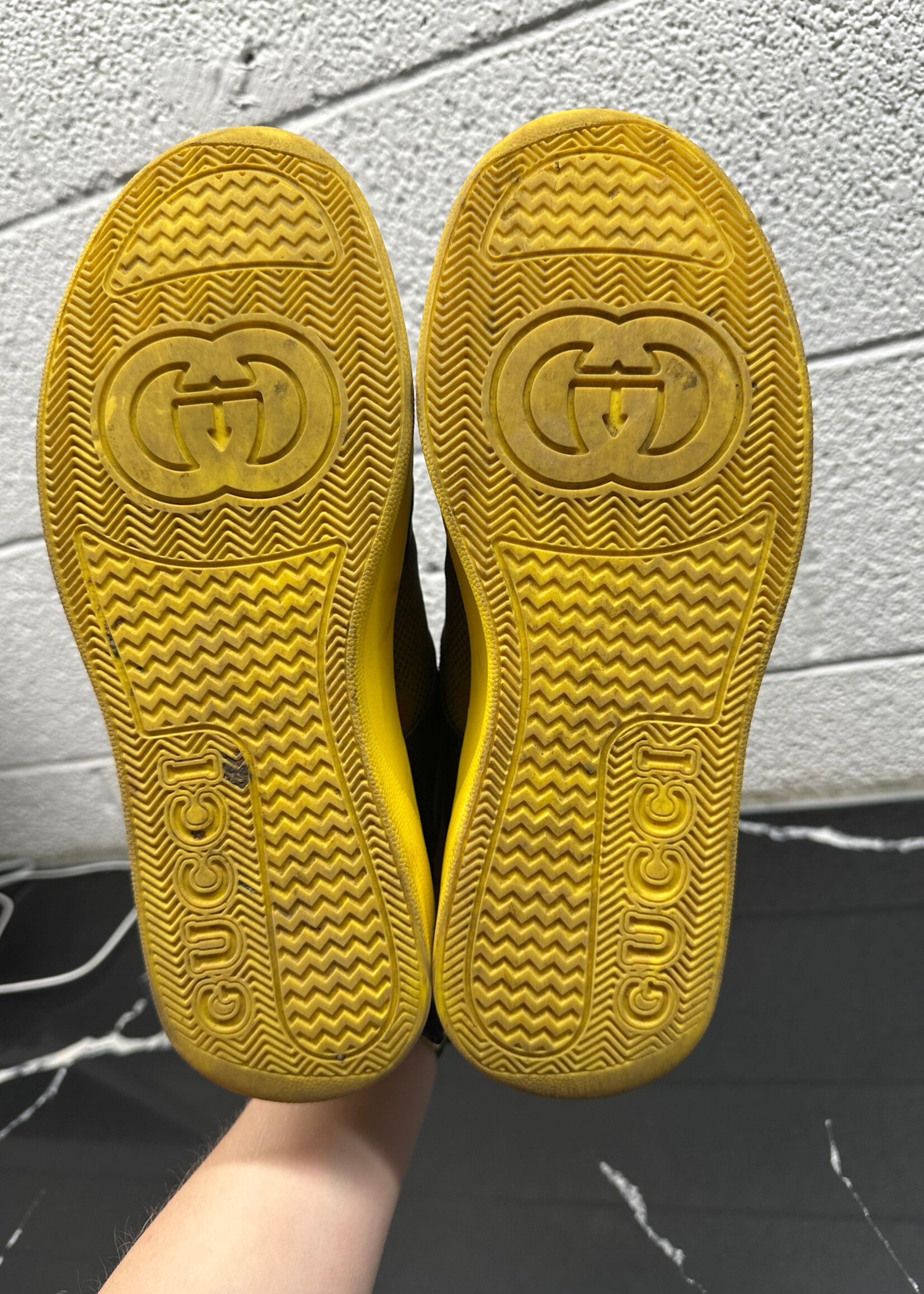 Gucci GG Dali Low Purple and Yellow Sneakers Fits Masc 8