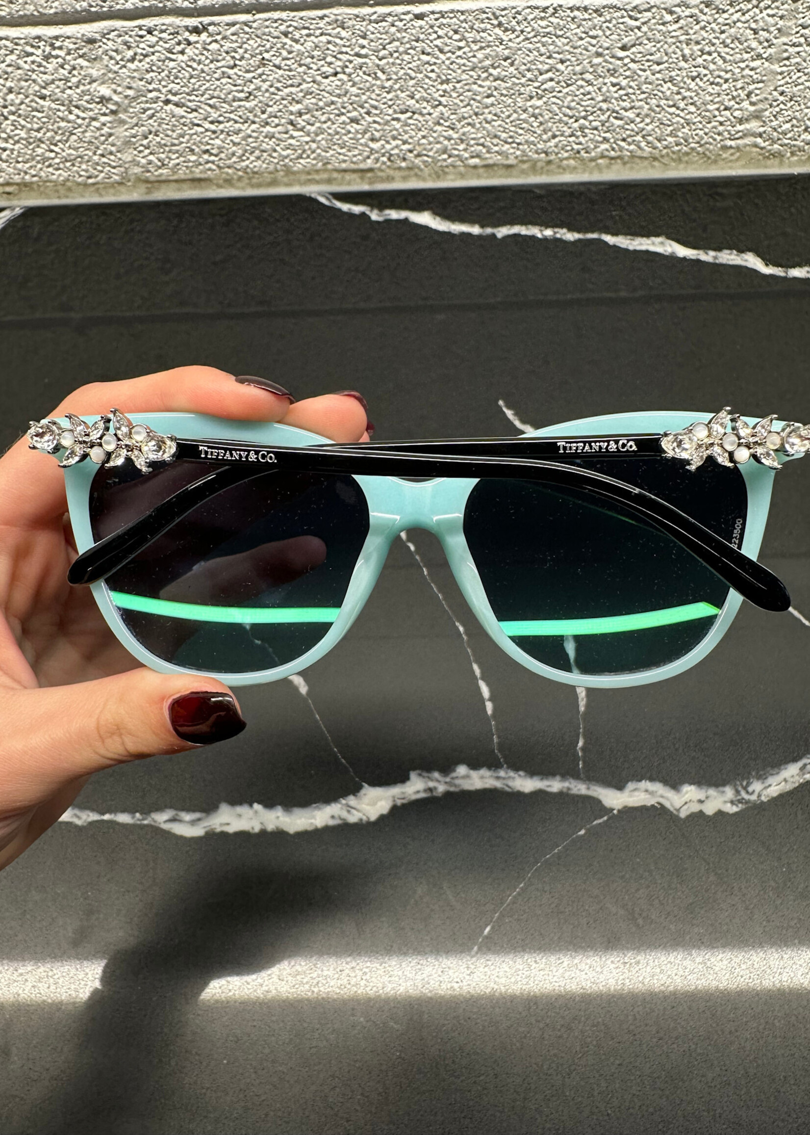 Tiffany Rhinestone Glasses W CASE