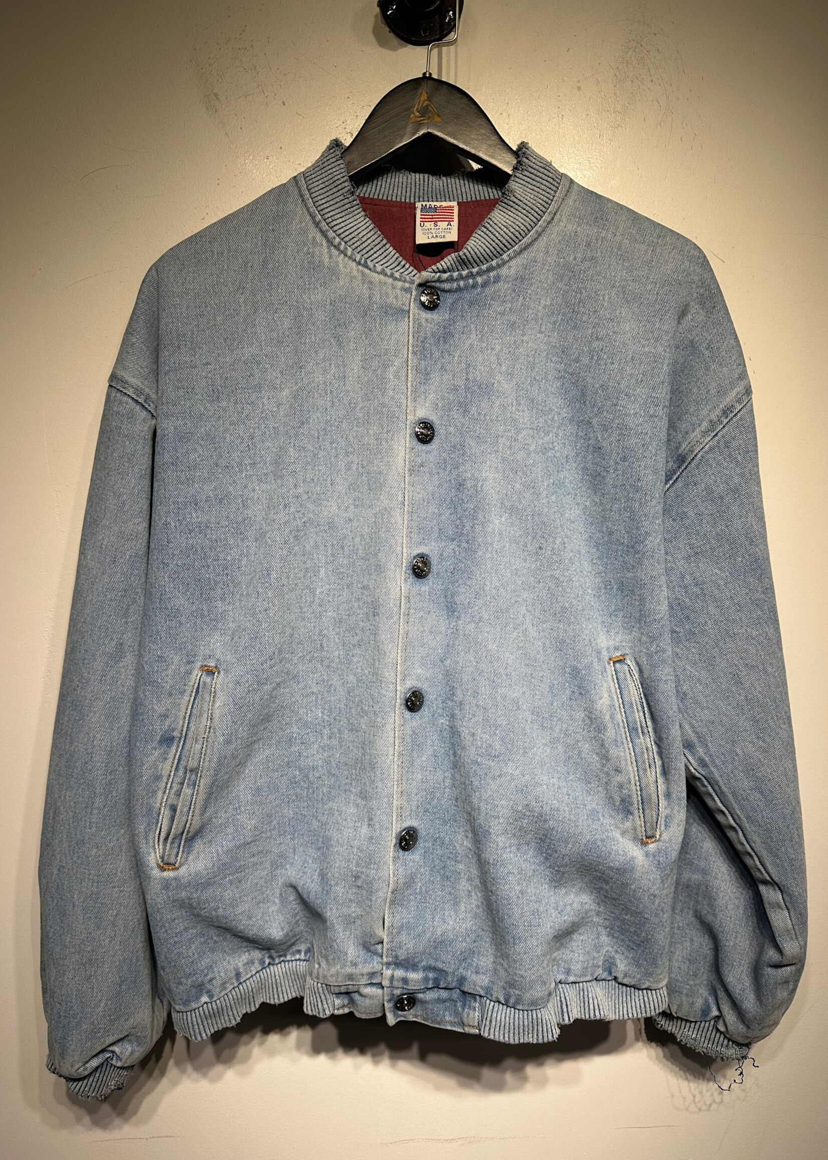 Sequoia Vintage Denim Bomber Masc L As IS