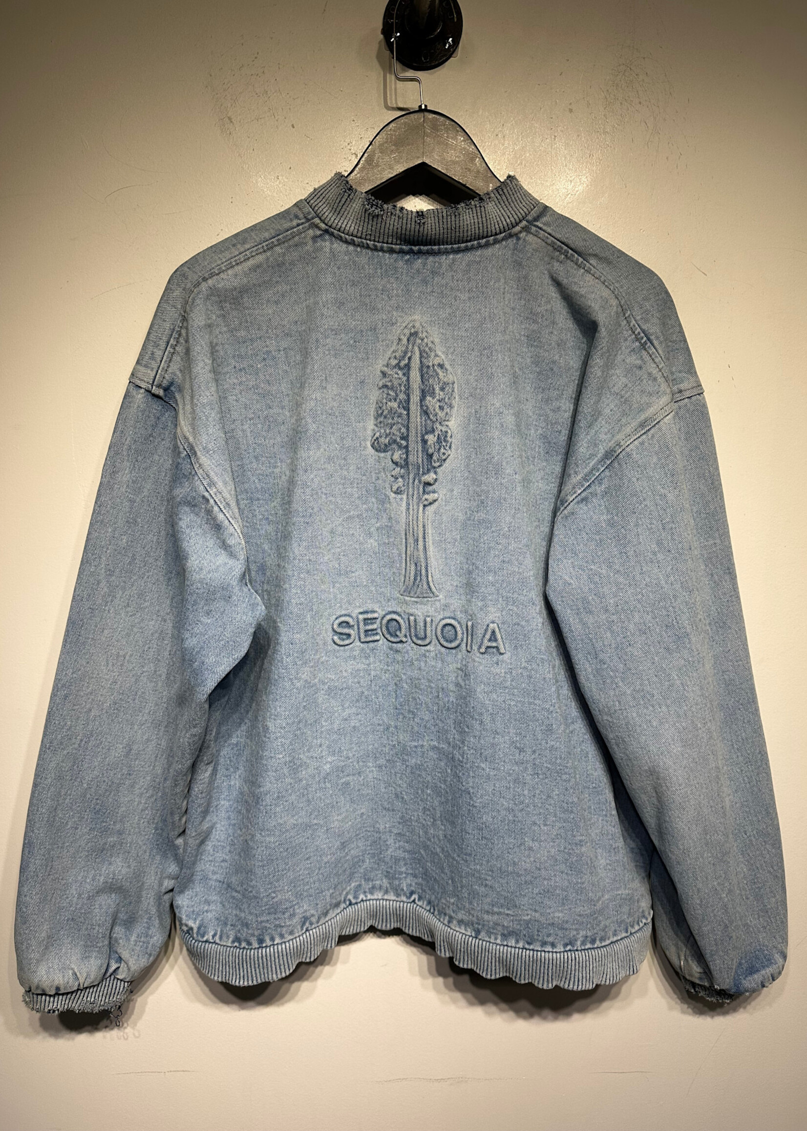 Sequoia Vintage Denim Bomber Masc L As IS