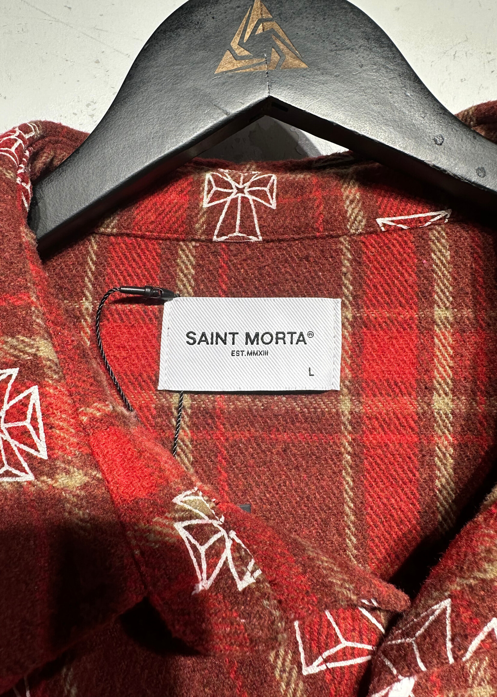 Saint Morta Thermal Layer Red Cross Flannel L