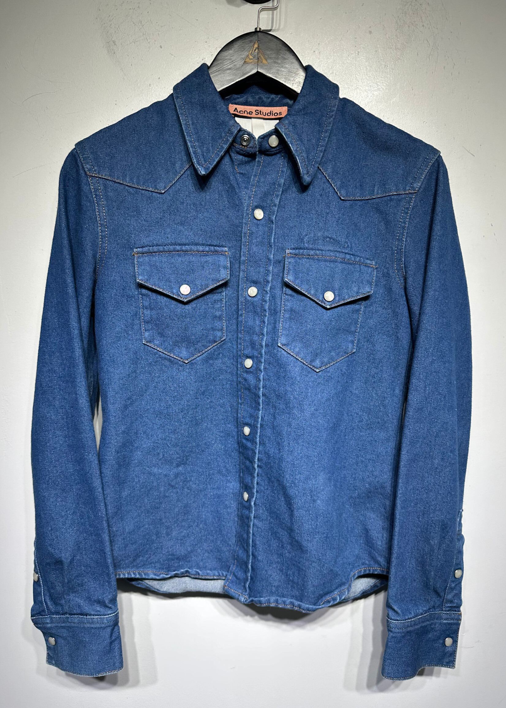 Acne Studios Reg Wash Denim LS BU S