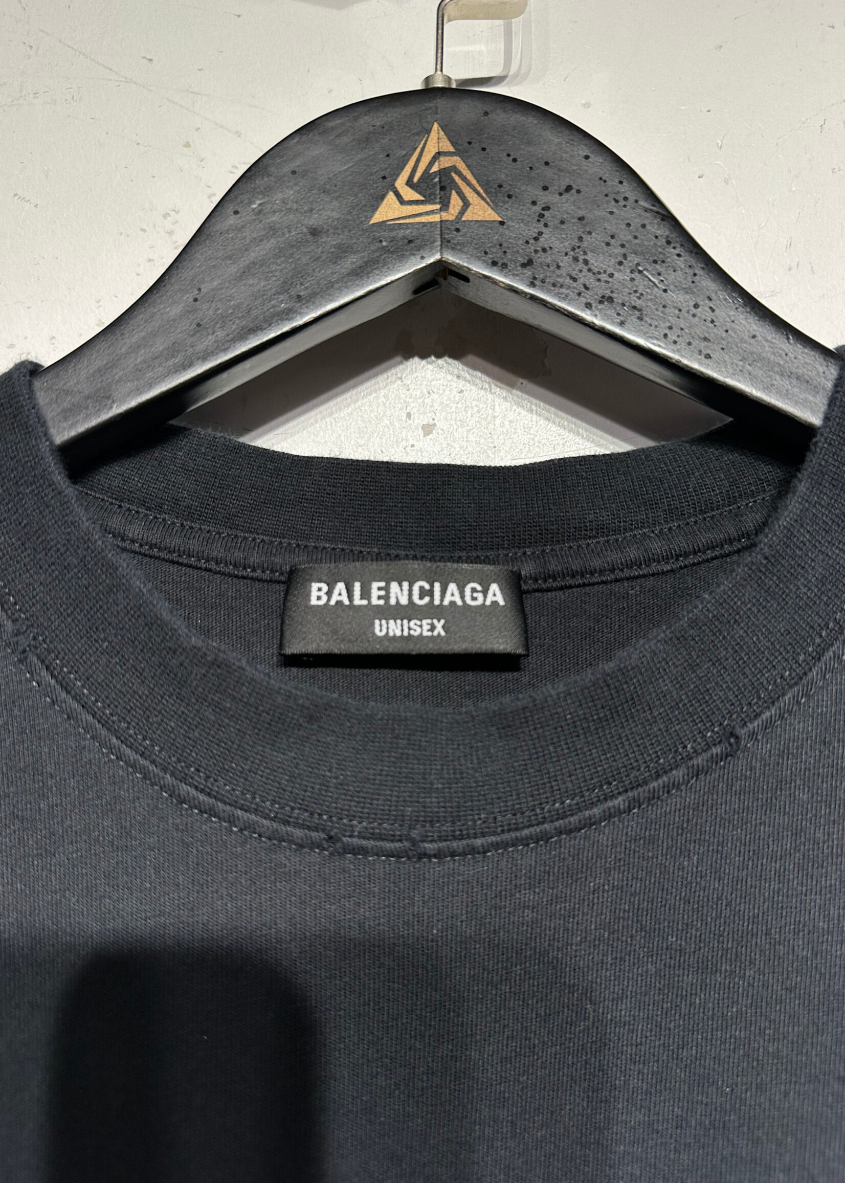 Balencaga DIY Cut Off Cropped Tank As Is Masc M