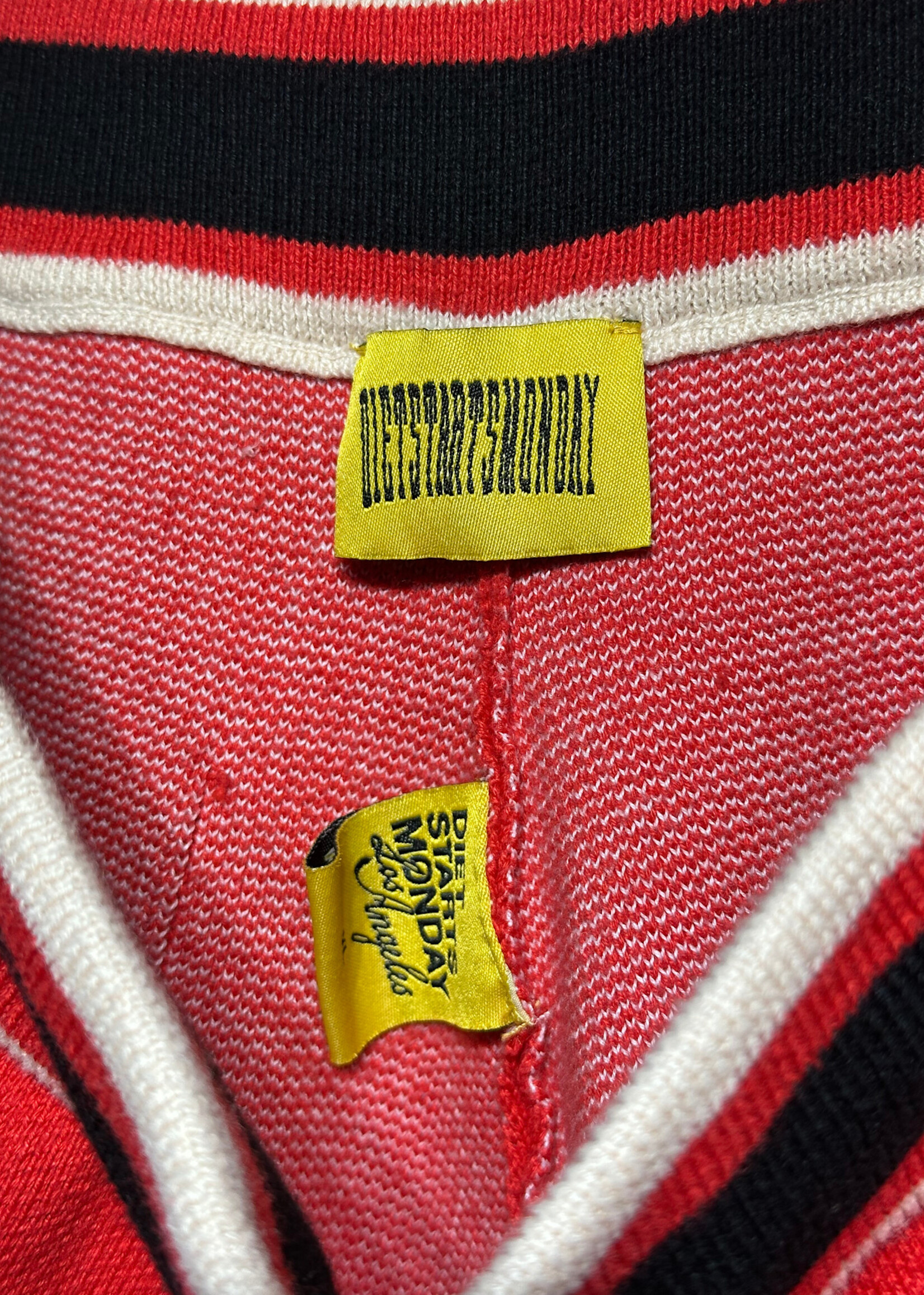 Diet Starts Monday Red Knit Logo Shorts XL/36