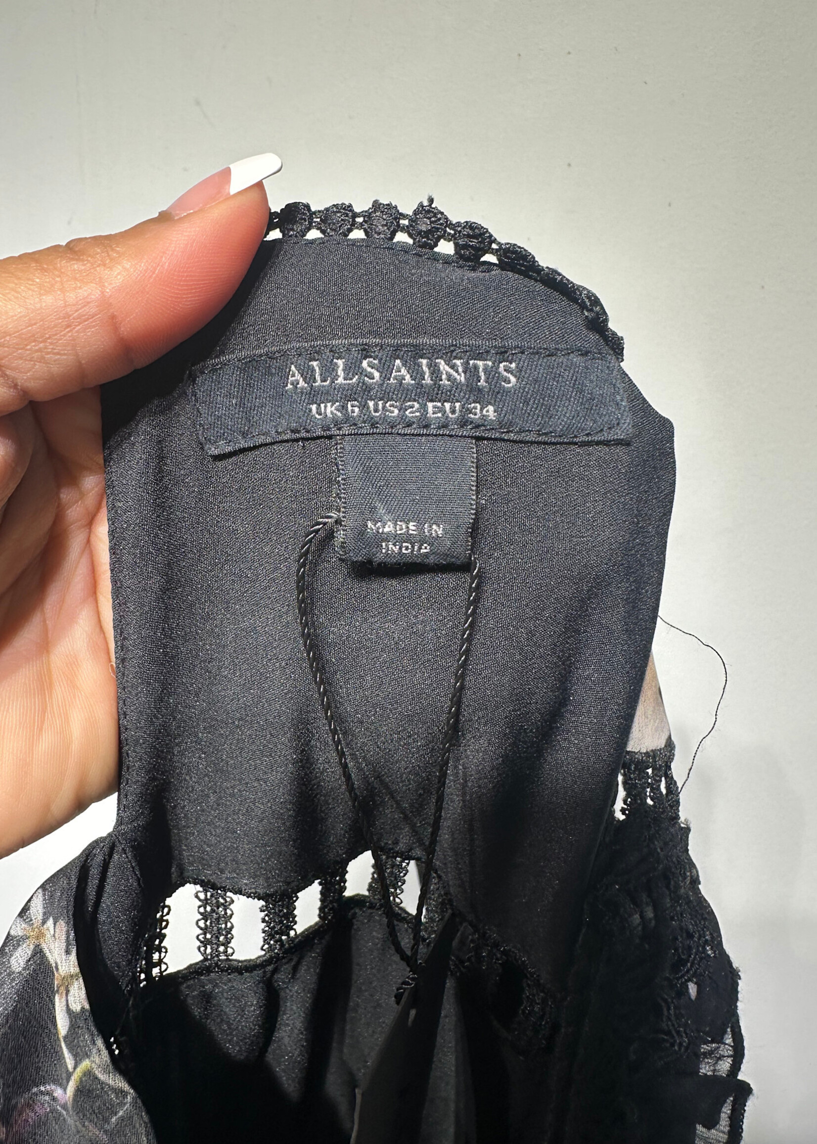 Allsaints Floral Dress Fem S