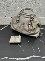 Coach Madison Sabrina Grey Satchel w Wallet