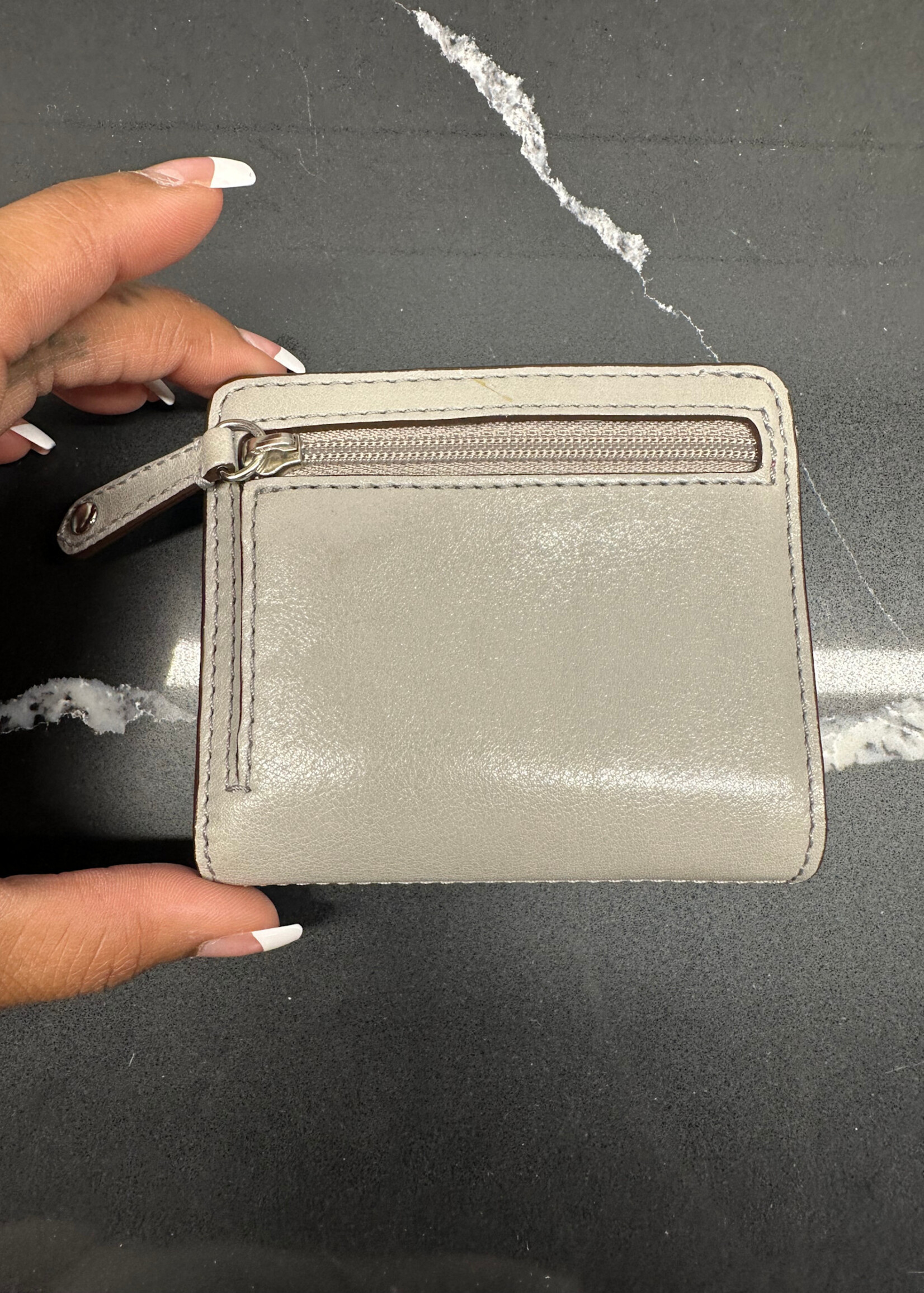 Coach Madison Sabrina Grey Satchel w Wallet