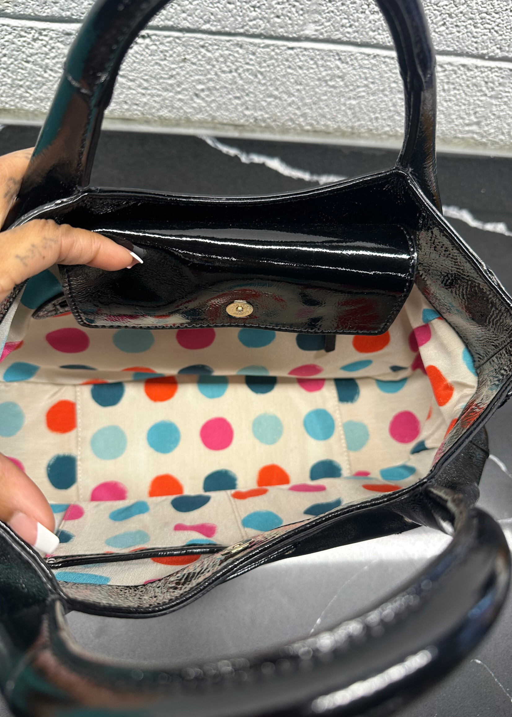 Kate Spade Black Berkshire Road Stevie Bag