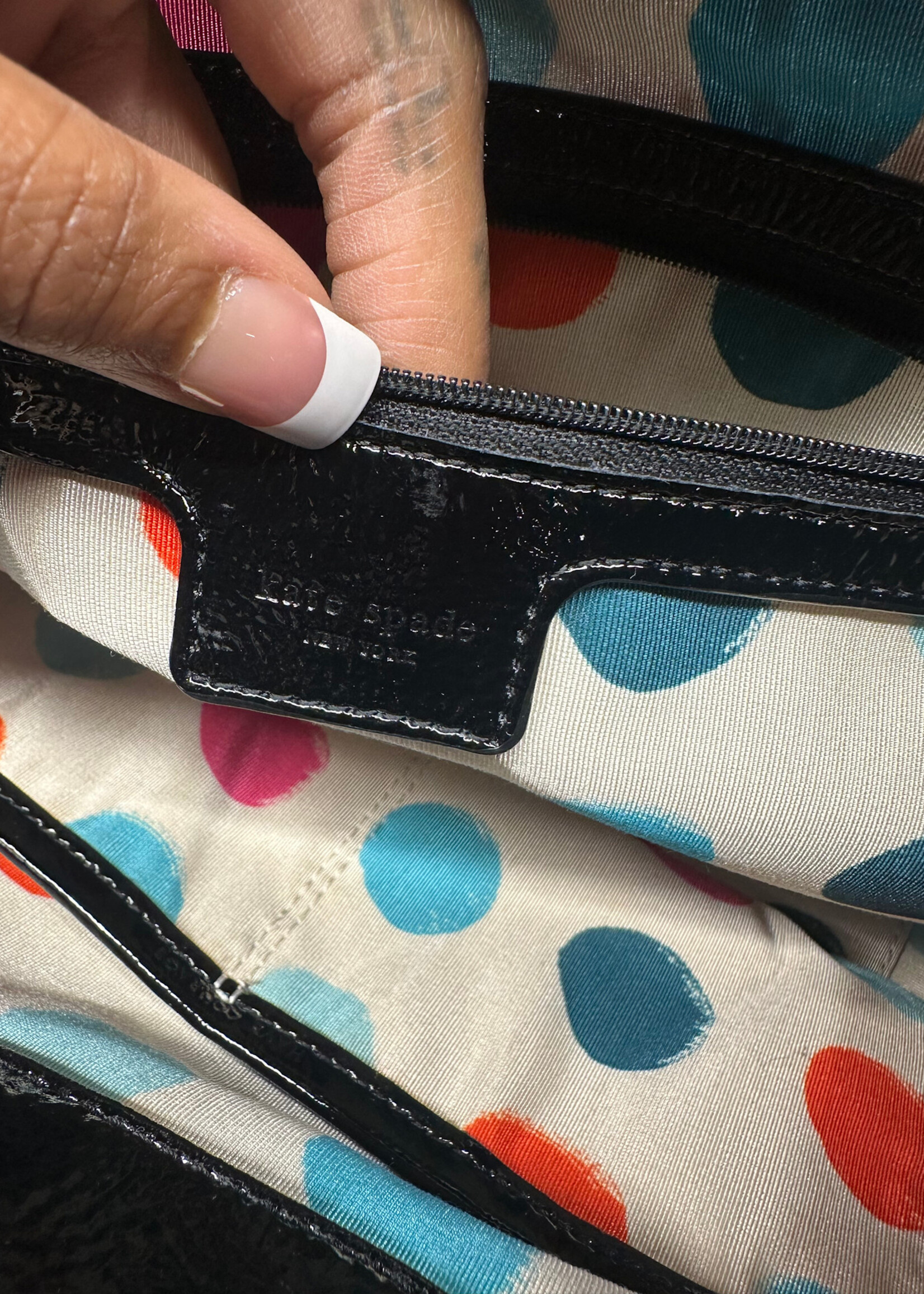 Kate Spade Black Berkshire Road Stevie Bag