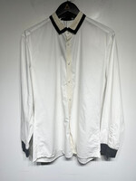 Givenchy Black Collar Detail White B/U XL