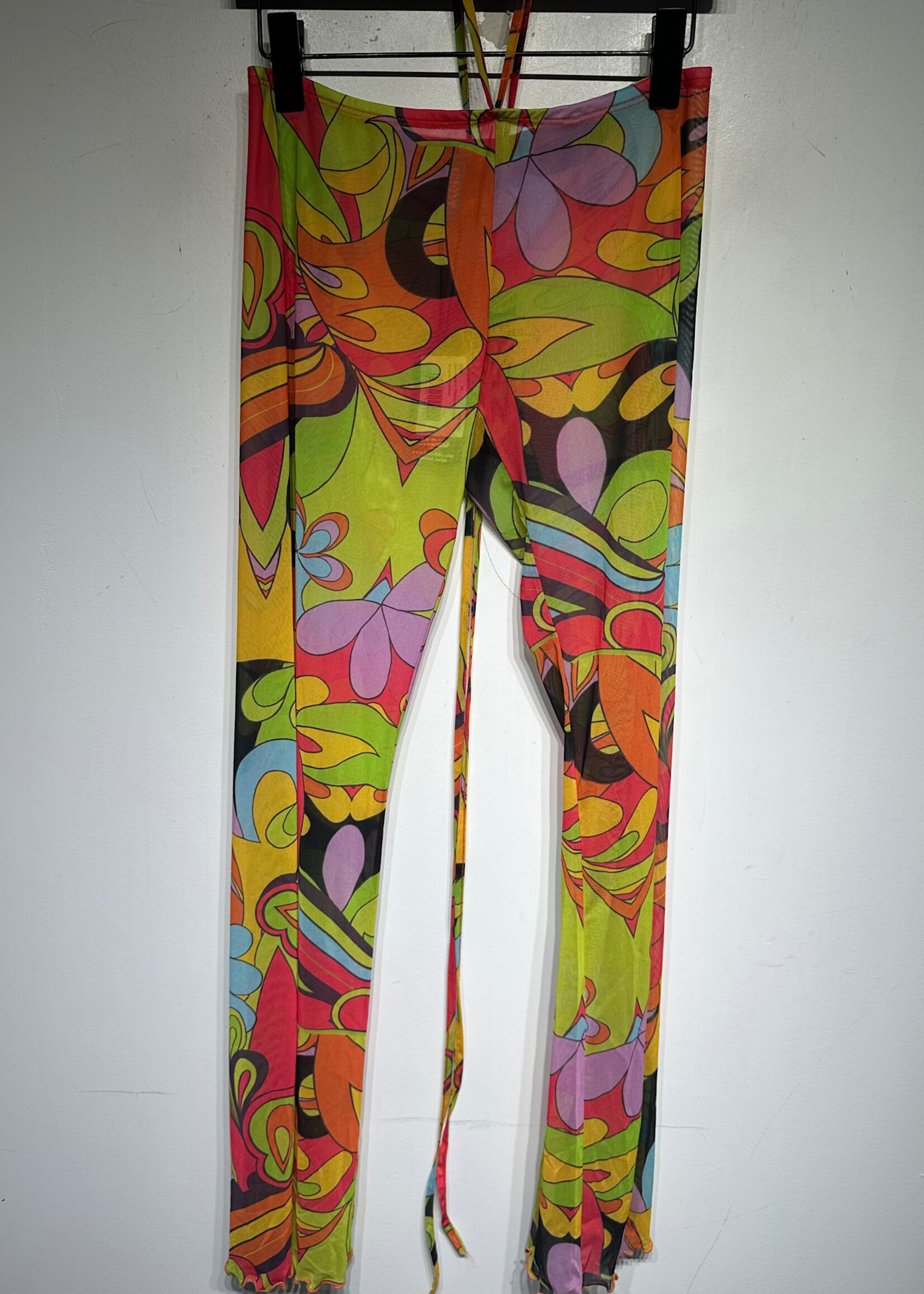 Jaded Swim Sheer Multicolor NWT Pants 28