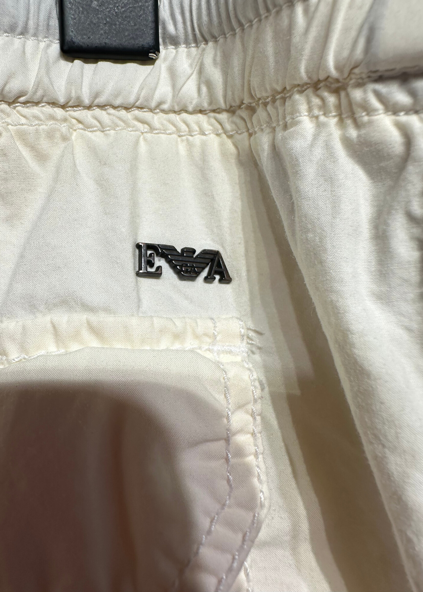 Emporio Armani Cream / Blue Track Pants Masc 36