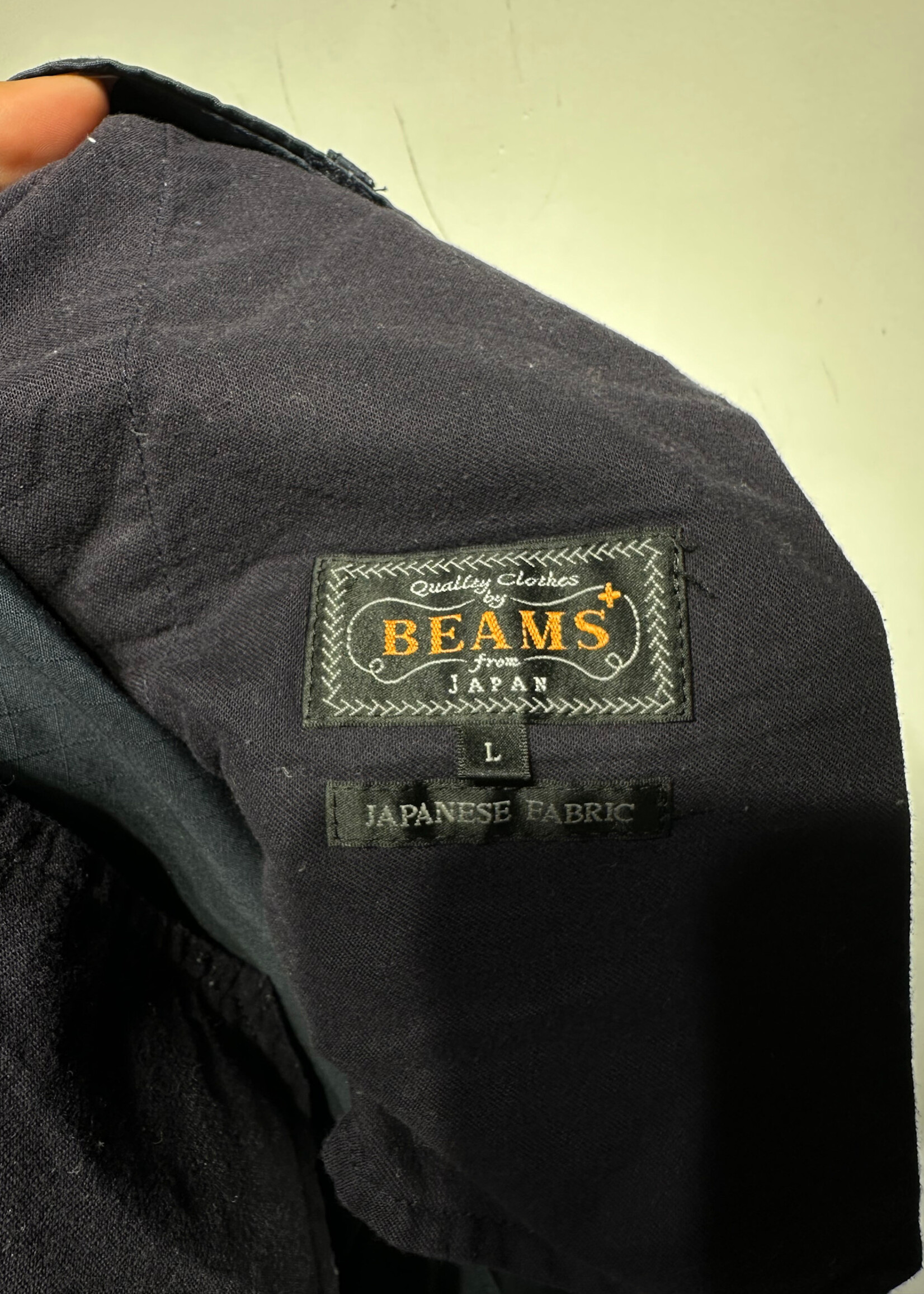 Beams Dark Navy Cargo Pants Masc 34