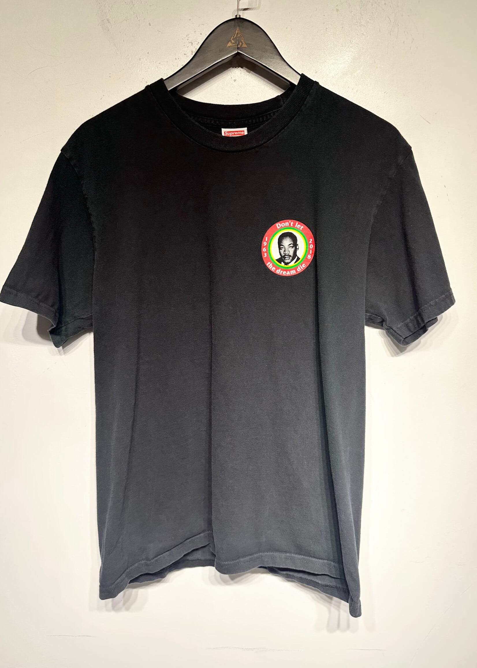 Supreme MLK Black Tee M