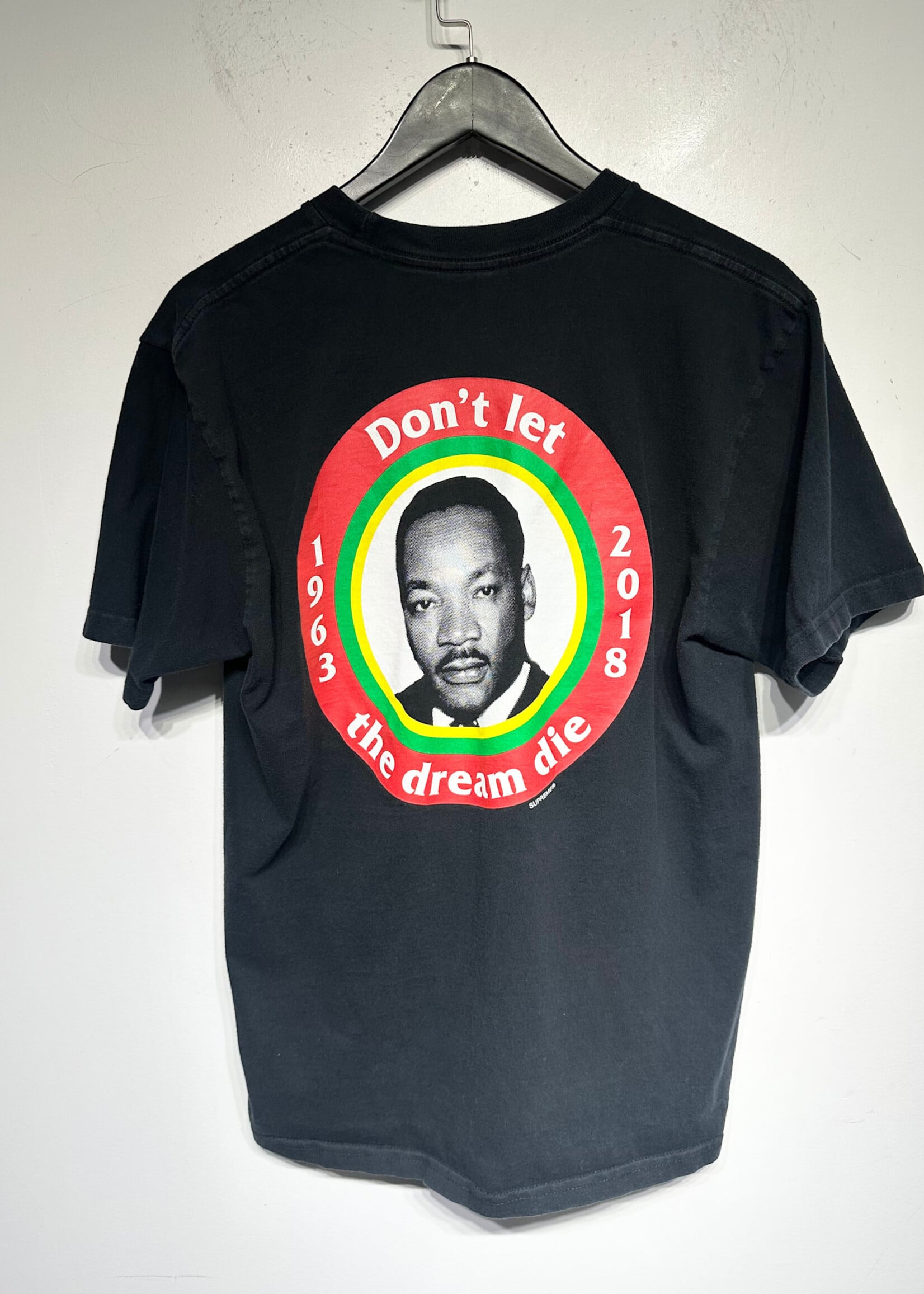 Supreme MLK Black Tee M