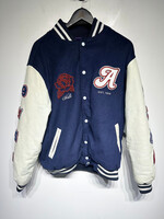 Adele Blue White Letterman Jacket XL AS IS