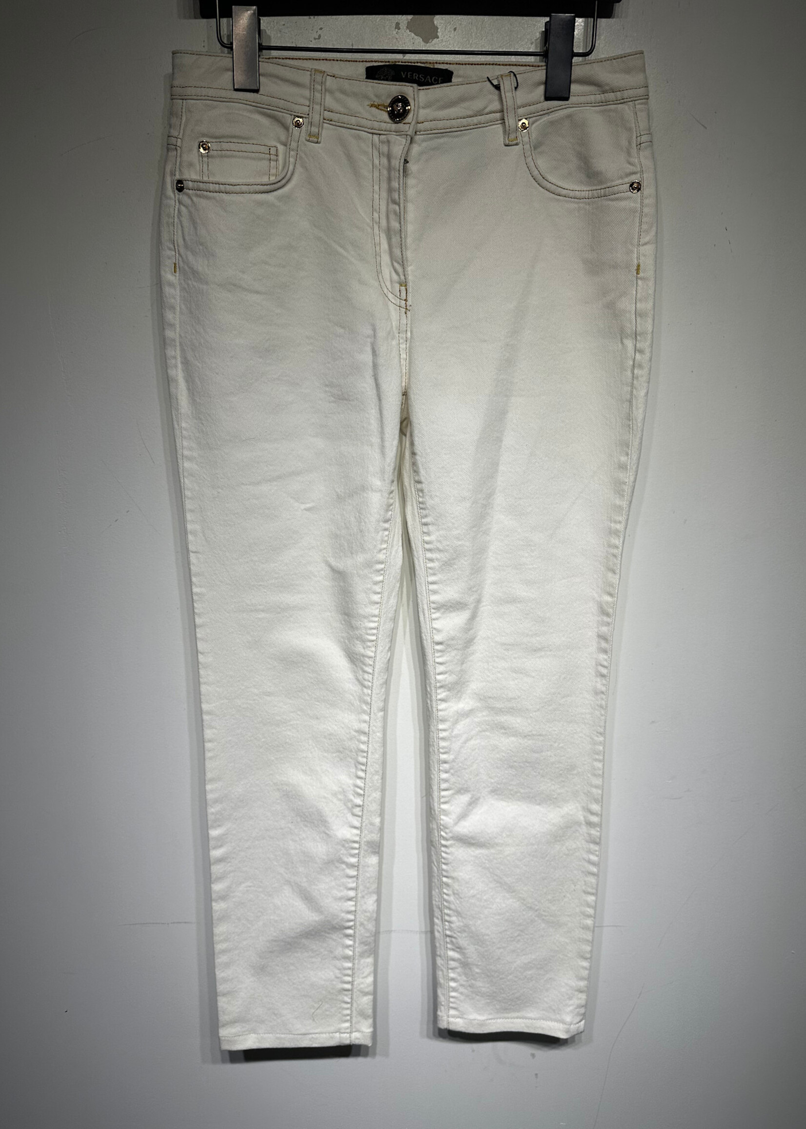 Versace White Medusa Jeans Fem 29