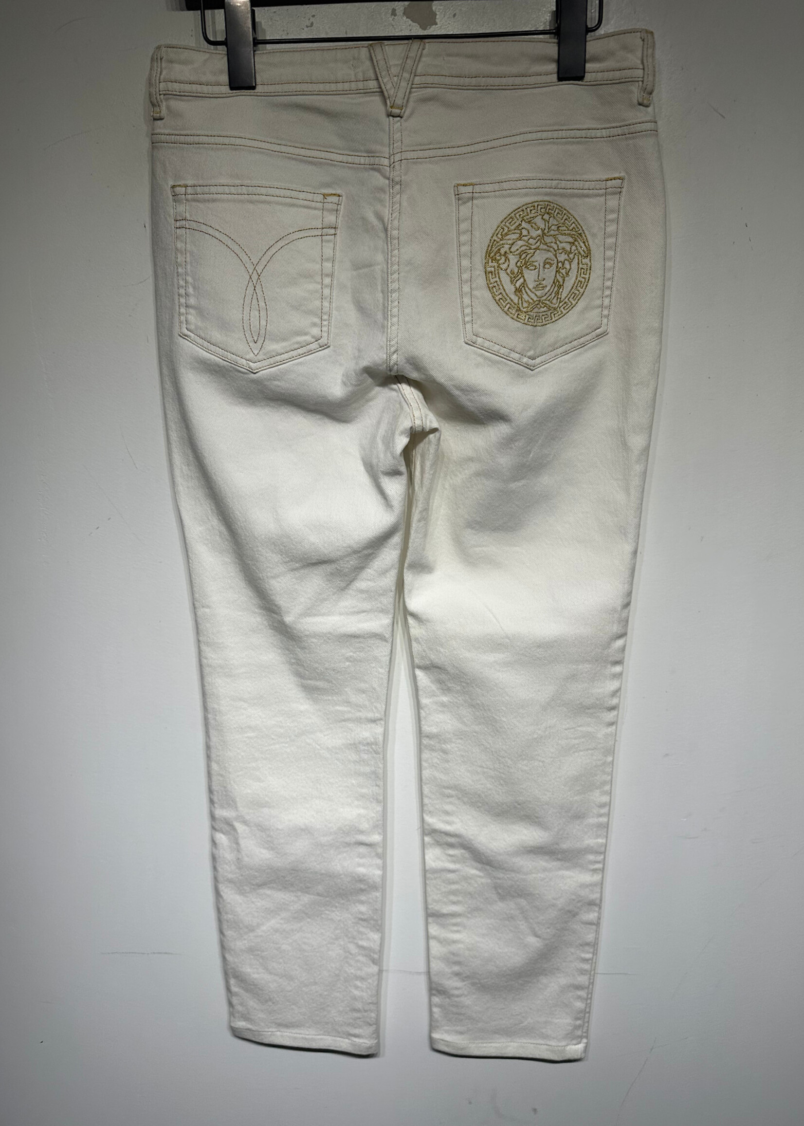 Versace White Medusa Jeans Fem 29