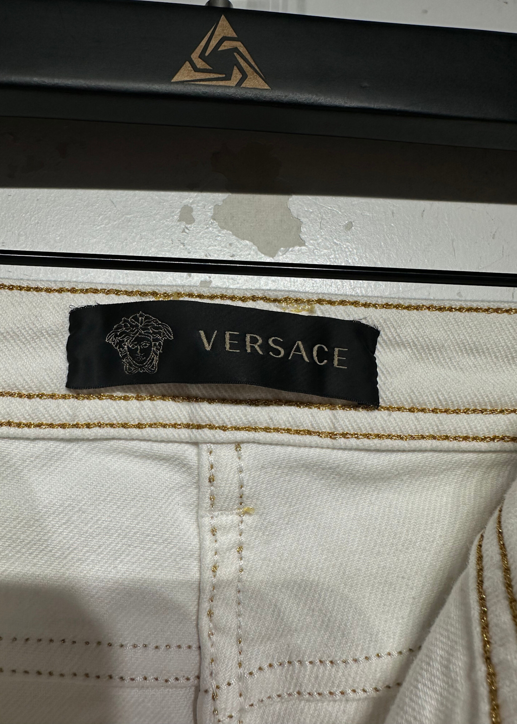 Versace White Medusa Jeans Fem 29